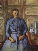 Paul Cezanne Woman with a  Coffee Pot USA oil painting artist